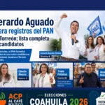 Gerardo Aguado lidera registros del PAN en Torreón; lista completa de candidatos