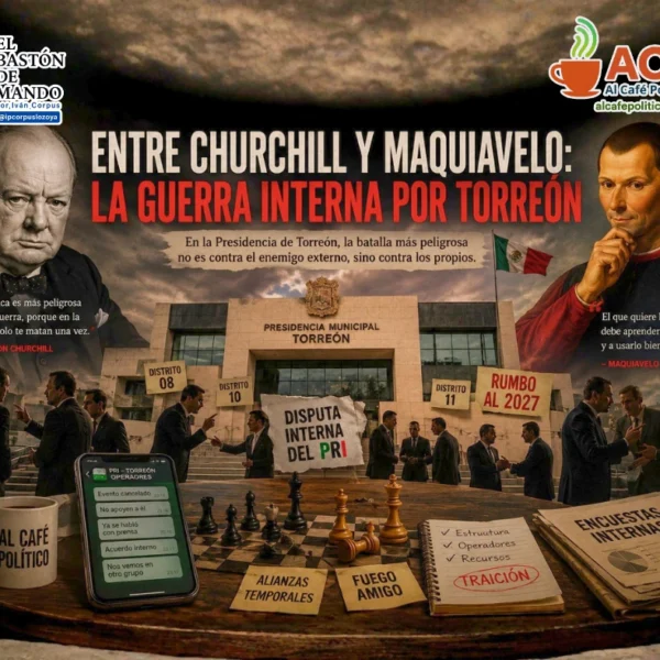 Coahuila/Torreón ’26-27: “En política no existen amigos permanentes,&hellip;