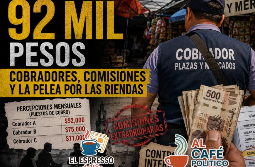 Nómina y poder |Hasta 92 mil pesos: cobradores, comisiones y la pelea por el control interno