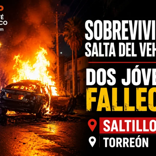 Dos jóvenes mueren tras choque e incendio en&hellip;