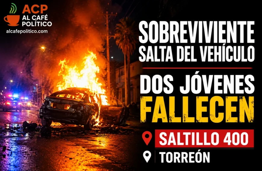 Dos jóvenes mueren tras choque e incendio en&hellip;