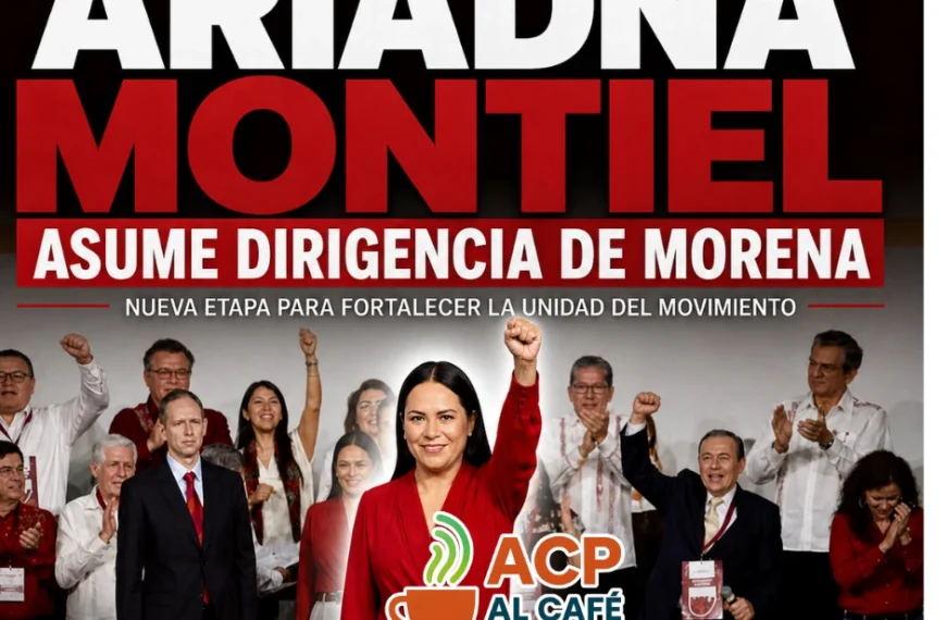 Montiel asume liderazgo de Morena en medio del arranque electoral en Coahuila