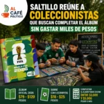 Saltillo reúne a coleccionistas que buscan completar el álbum sin gastar de más