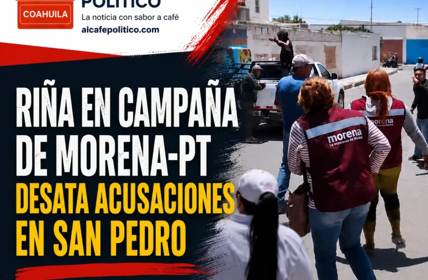 Campaña en San Pedro acaba en riña entre brigadistas de Morena-PT