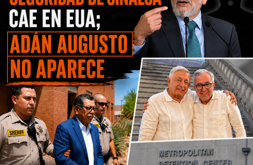 “Exsecretario de Seguridad de Sinaloa cae en EUA; Adán Augusto no aparece”