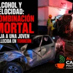 Natalia, de 19 años, murió tras aparatosa volcadura en Torreón; conductor habría manejado ebrio