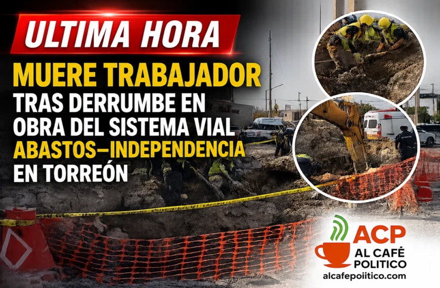 Muere trabajador tras derrumbe en obra del Sistema&hellip;
