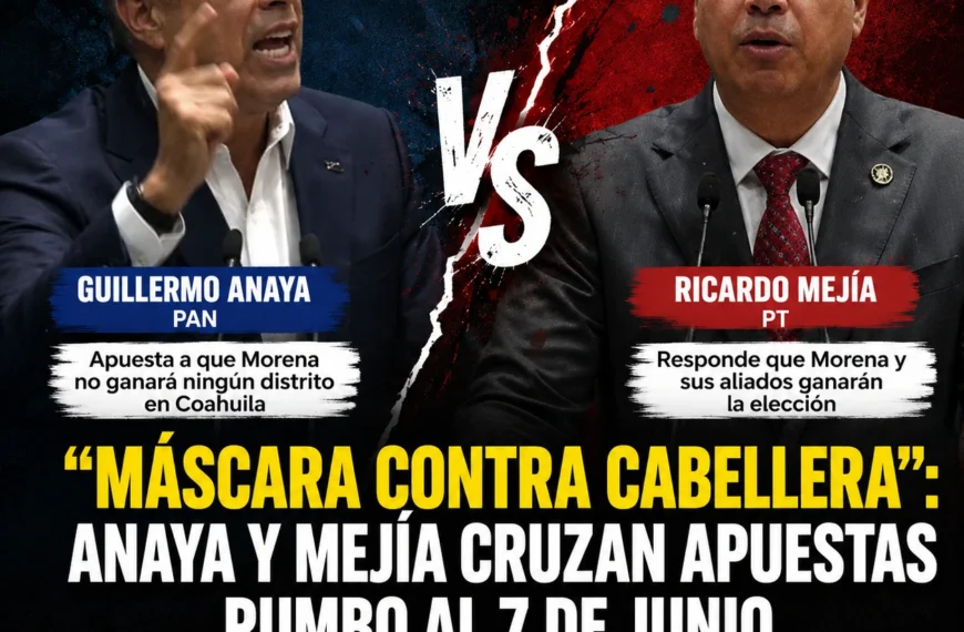 “Máscara contra cabellera”: Anaya y Mejía cruzan apuestas rumbo al 7 de junio