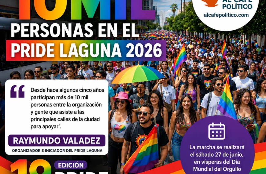 Pride Laguna llegará a su edición 19; esperan de más de 10 mil personas