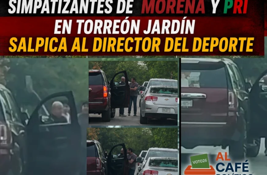 Viralizan videos de riña vial entre PRI y Morena presuntamente ligada al director del Deporte Ramón Chufani