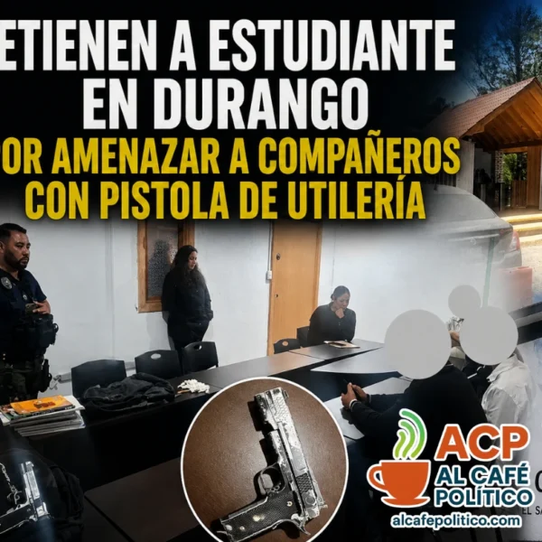 Detienen a estudiante en Durango por amenazar con&hellip;