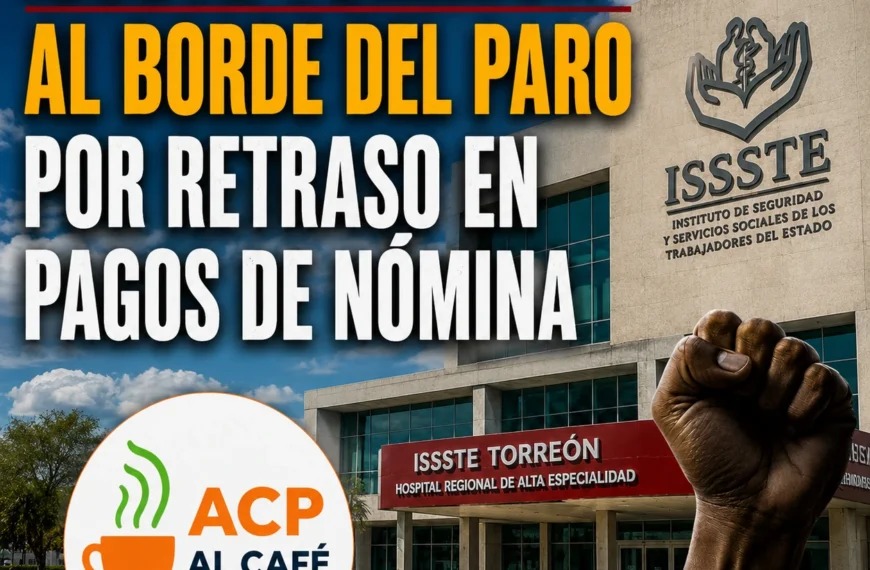 ISSSTE Torreón al borde del paro por retraso en pagos de nómina