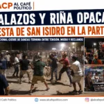 Festejos en La Partida termina en disparos