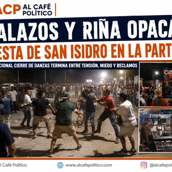 Festejos en La Partida termina en disparos