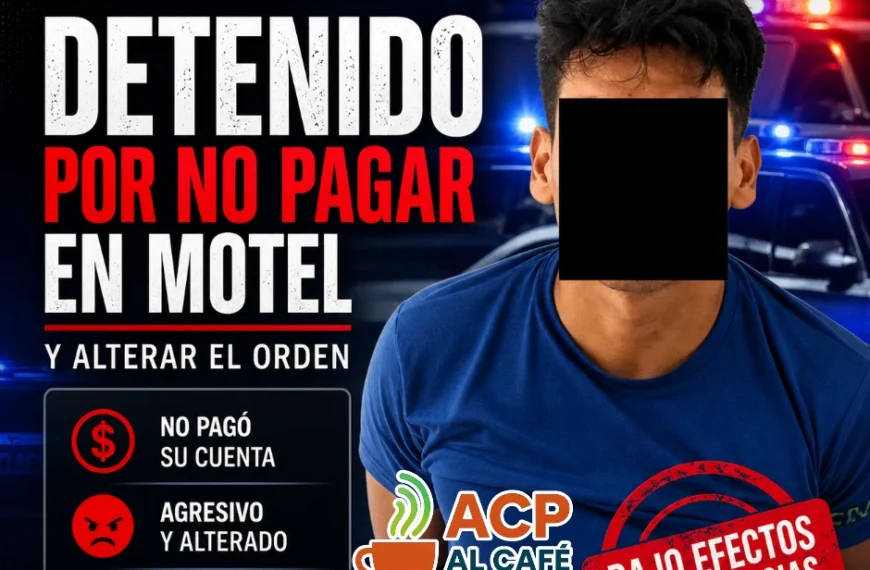 Se quedó sin pagar Motel y terminó en patrulla en Torreón