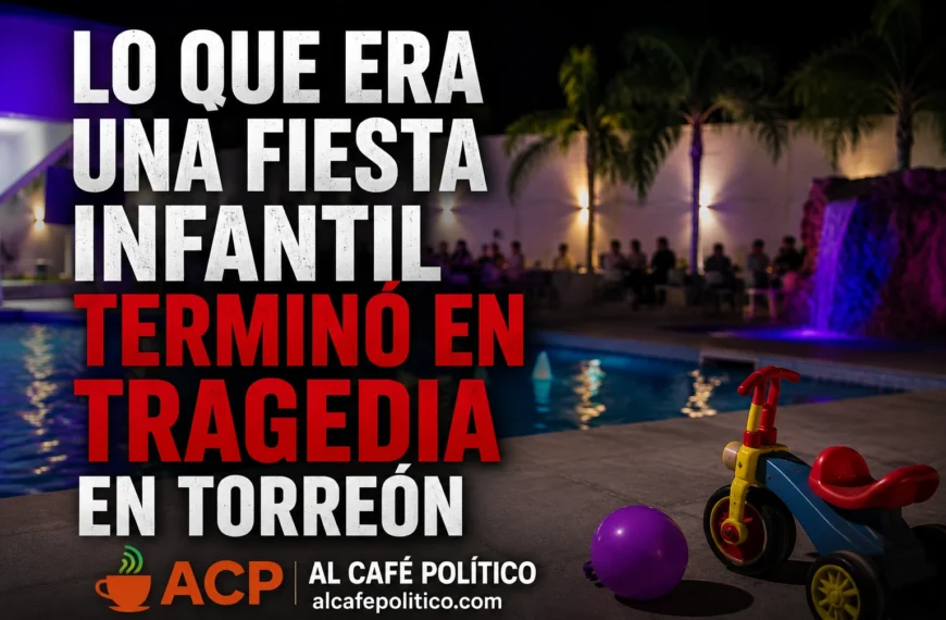 Fiesta infantil termina en tragedia: muere niño de 2 años en alberca de quinta en Torreón