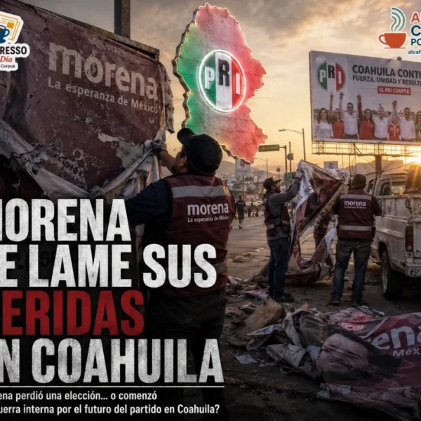 Morena se lame sus heridas