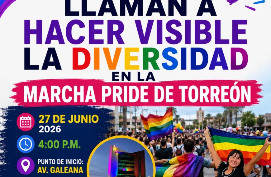 Alianza Nacional de Marchas respalda Pride Torreón 2026