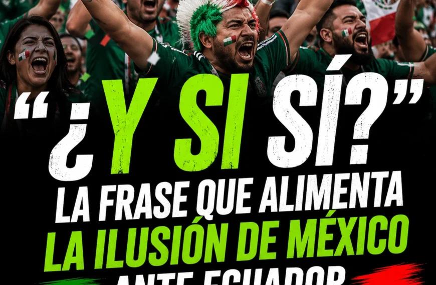 “¿Y si sí?”:México vs Ecuador, su historia y récord