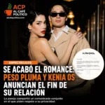 Se acabó el romance: Peso Pluma y Kenia OS anuncian el fin de su relación