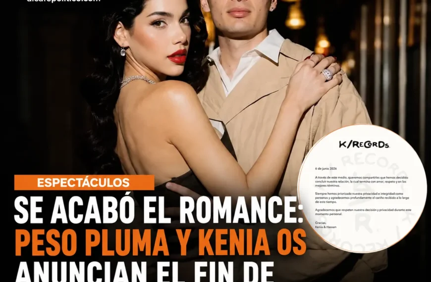 Se acabó el romance: Peso Pluma y Kenia&hellip;