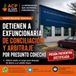 Gómez Palacio: exservidora pública es detenida por presunto acto de corrupción