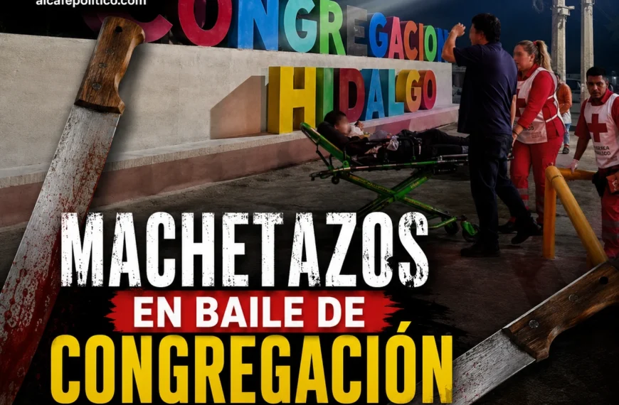 Tres heridos graves tras riña registrada en un baile de Congregación Hidalgo