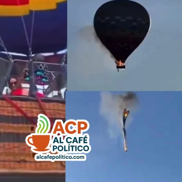 Impactante video: globo en llamas deja ocho fallecidos&hellip;