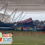 Fuertes vientos provocan incidente en inflable gigante de Torreón; al menos diez menores resultan lesionados