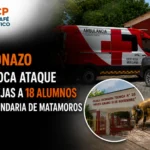 Ataque de abejas deja 18 alumnos lesionados en secundaria de Matamoros