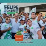 Felipe González cierra campaña en mega crucero en Torreón