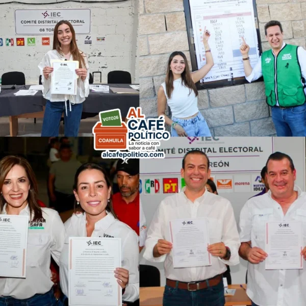 Hugo, Felipe, Vero y Ximena reciben constancias de&hellip;