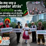 Coahuila hizo voltear a la CDMX con sus trajes y tradiciones rumbo al Mundial 2026