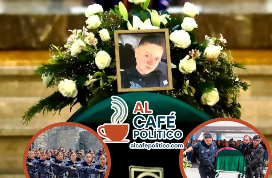 Entre salvas y silencio, honran la memoria de una policía caída en cumplimiento de su deber