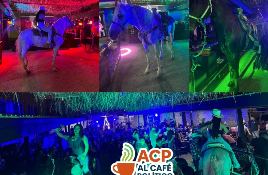 Multan a Don Crudelio por exhibir caballos dentro de restaurante en Torreón