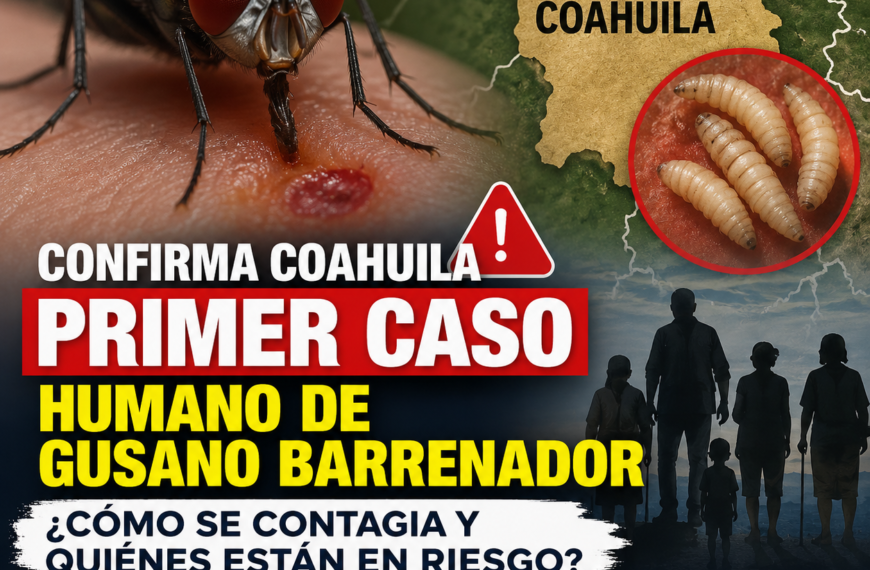 Confirma Coahuila primer caso humano de gusano barrenador¿cómo se contagia y quiénes están en riesgo?