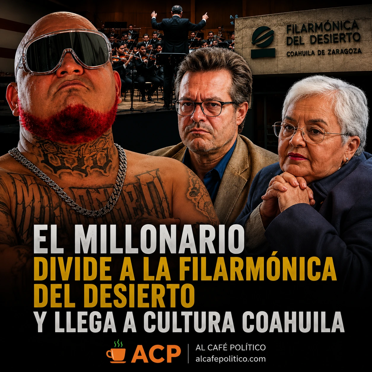 Polémica en Filarmónica del Desierto: despiden a músicos tras negarse a colaborar con El Millonario