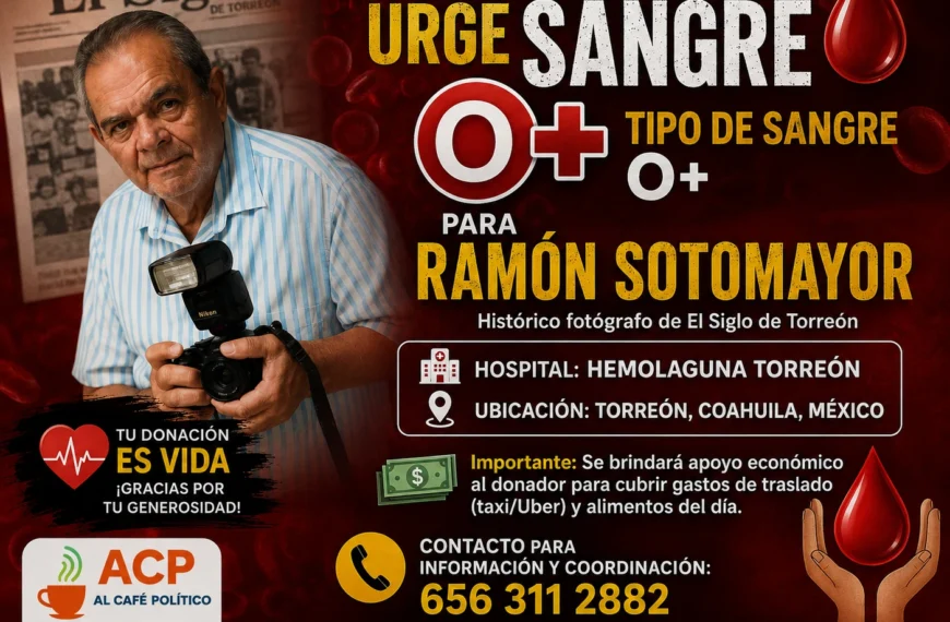 Urgen donadores de sangre para Ramón Sotomayor, histórico&hellip;
