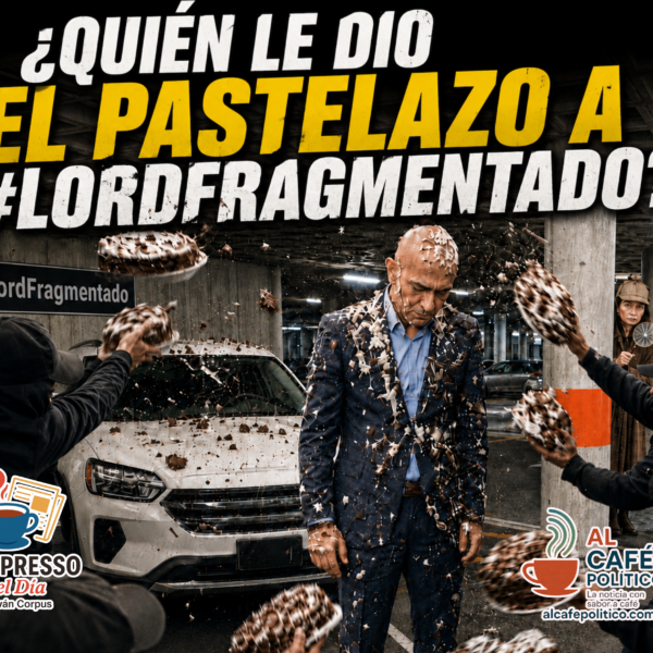 ¿Quién le dio el pastelazo a #LordFragmentado?