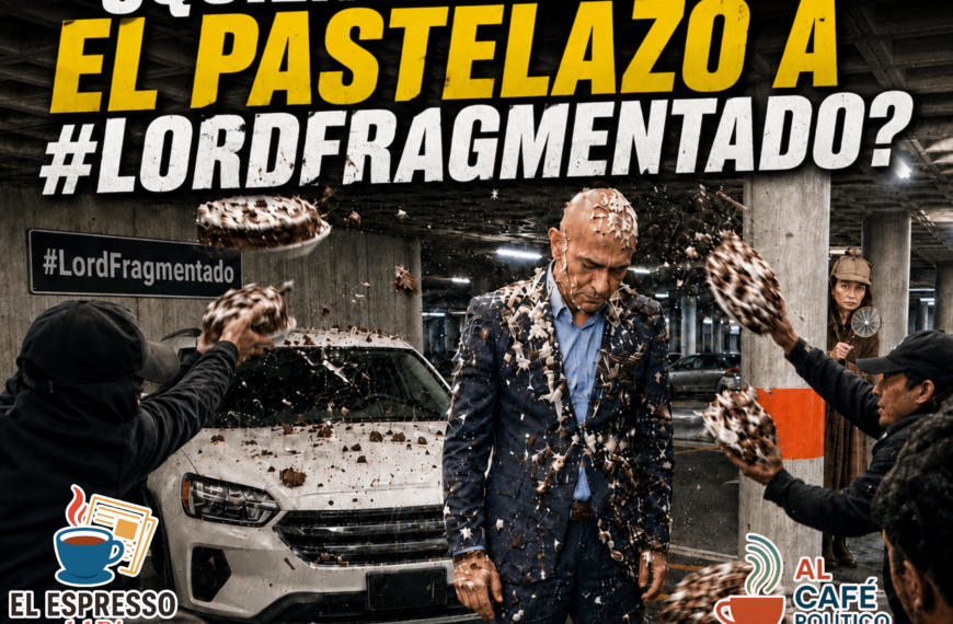 ¿Quién le dio el pastelazo a #LordFragmentado?
