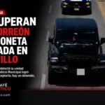 Recuperan en Torreón camioneta robada en Saltillo