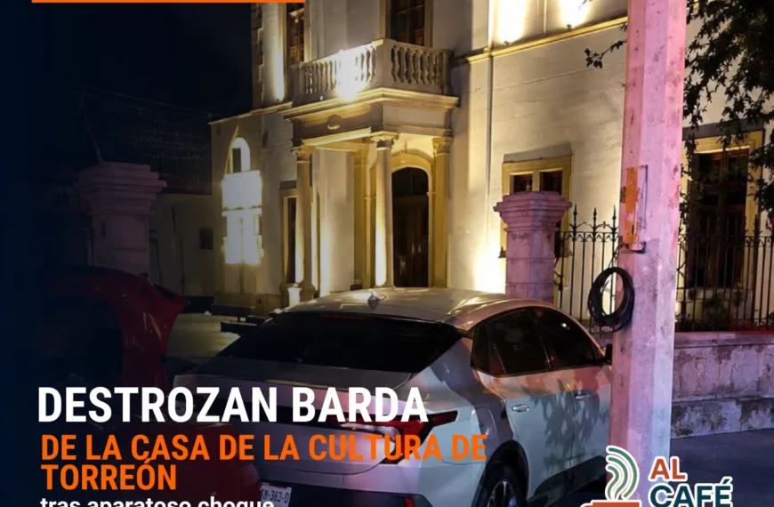 Destrozan barda&nbsp;&nbsp; emblemática de Oficinas de Cultura&nbsp; Torreón
