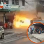 VIDEO Explosión en vulcanizadora deja un muerto y dos heridos graves en Saltillo