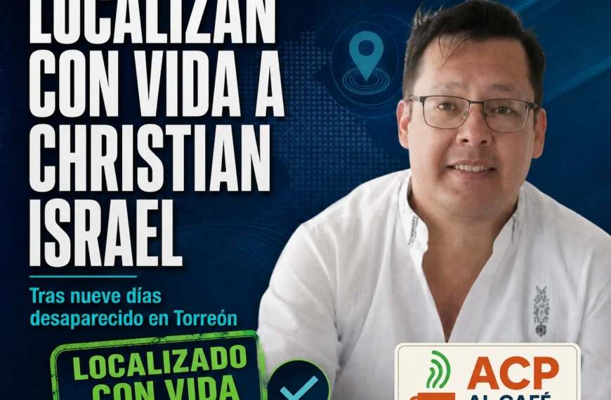 Localizan con vida a Christian Israel Miranda en Torreón