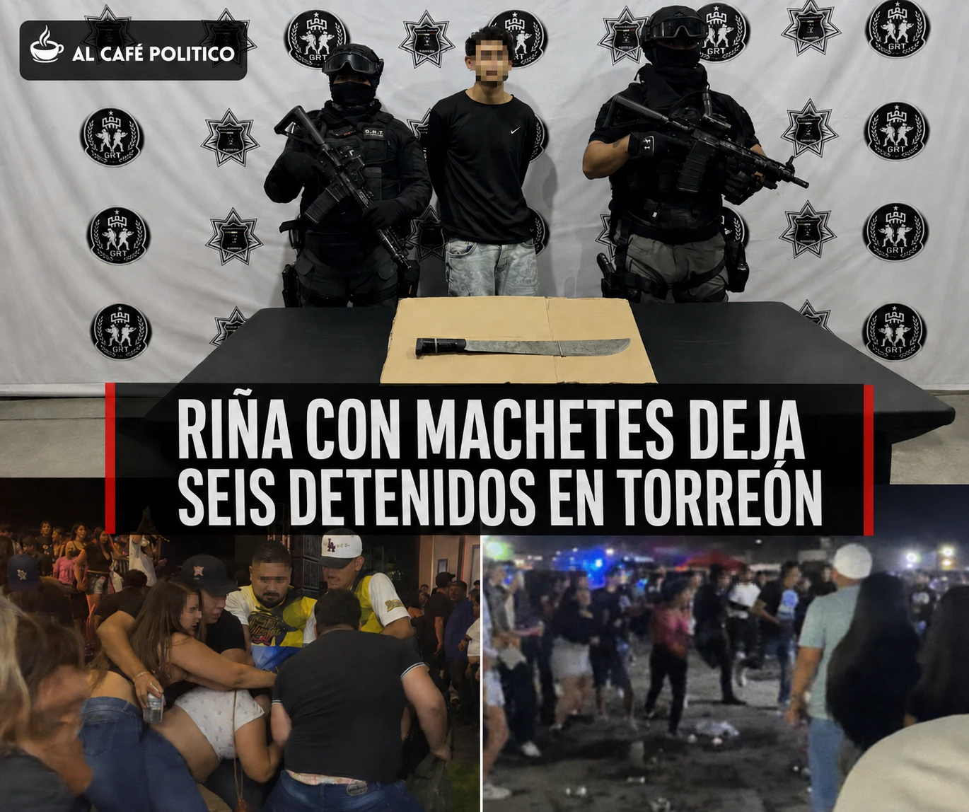 Machetes irrumpen en baile colombiano; seis personas son&hellip;