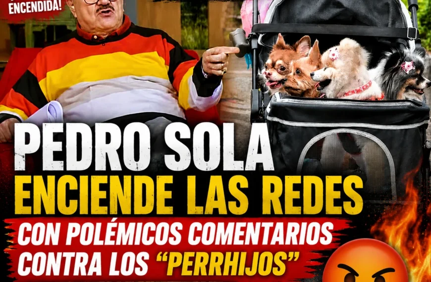 Pedro Sola desata polémica tras decir que le dan ganas de envenenar perros