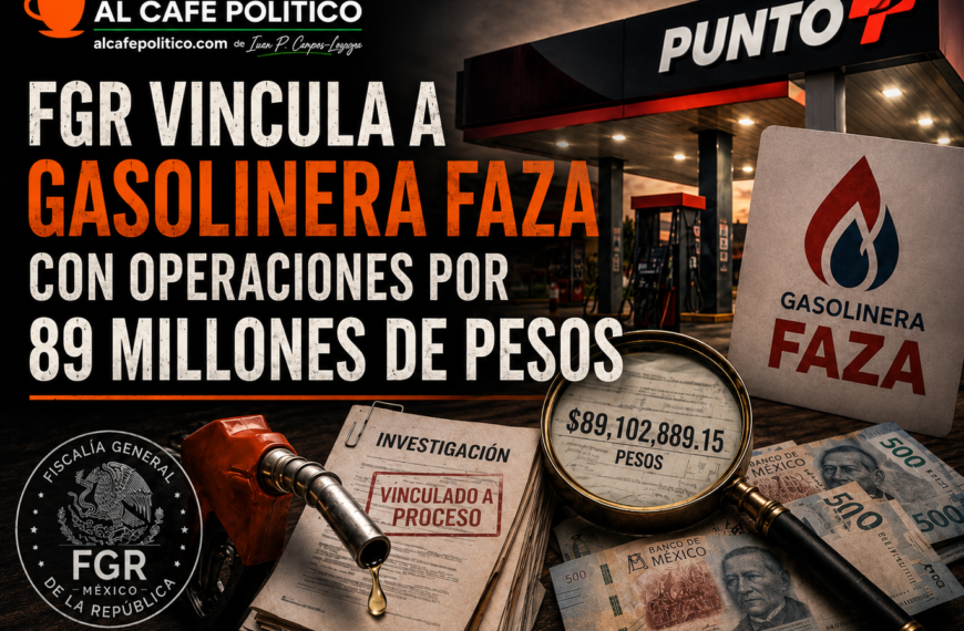 Presunto huachicol fiscal alcanza a accionistas de Grupo…
