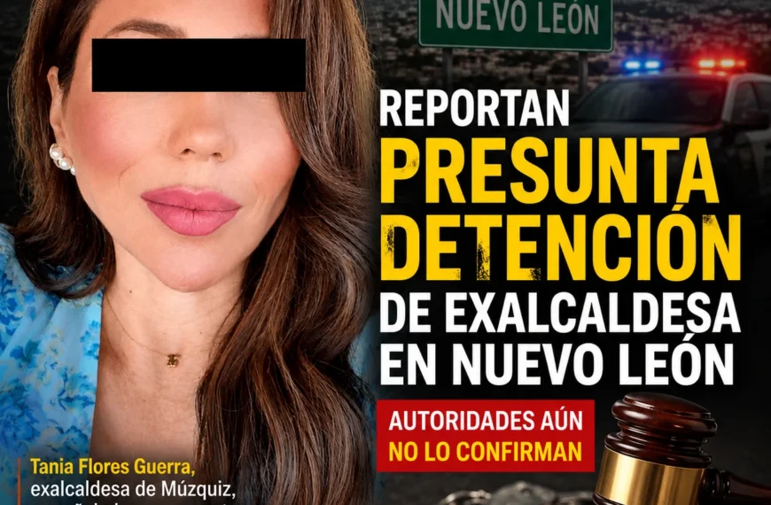 Tania Flores: reportan presunta detención de la exalcaldesa de Múzquiz en Nuevo León