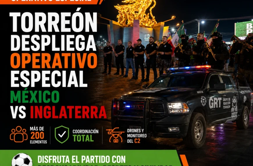 Con drones, patrullas y Grupo de Reacción, Torreón&hellip;