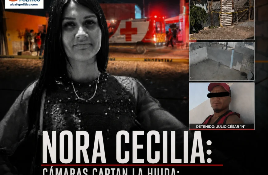 VIDEO: cámaras captan presunta huida tras feminicidio de Nora Cecilia en Torreón